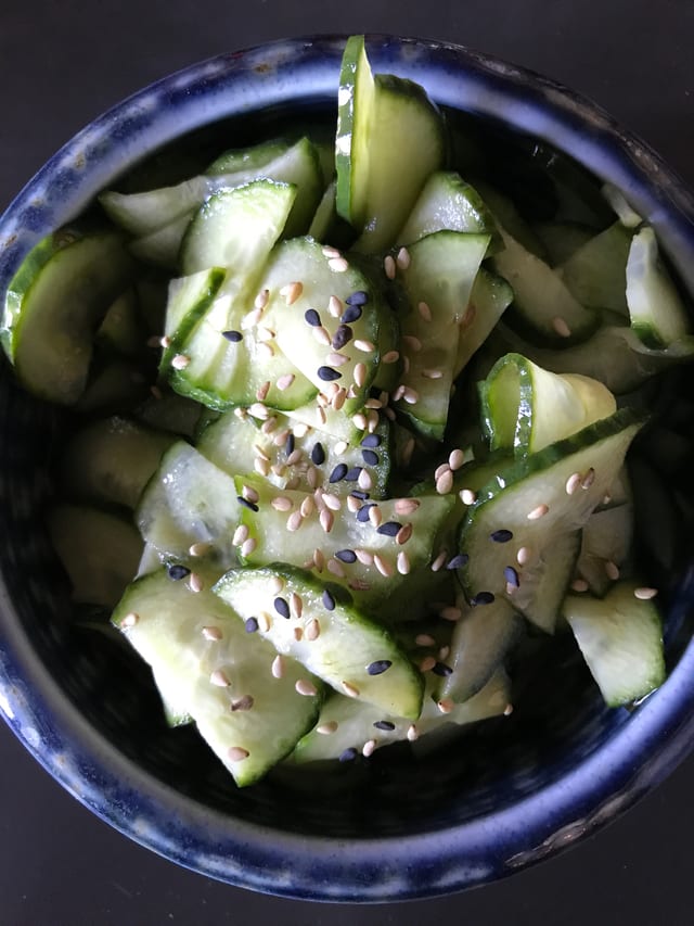 Cucumber Salad.