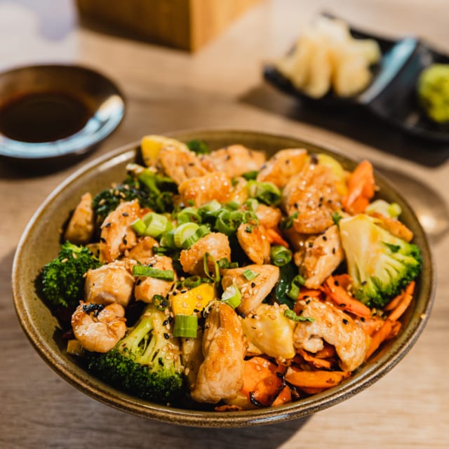 Chicken Teriyaki Bowl.