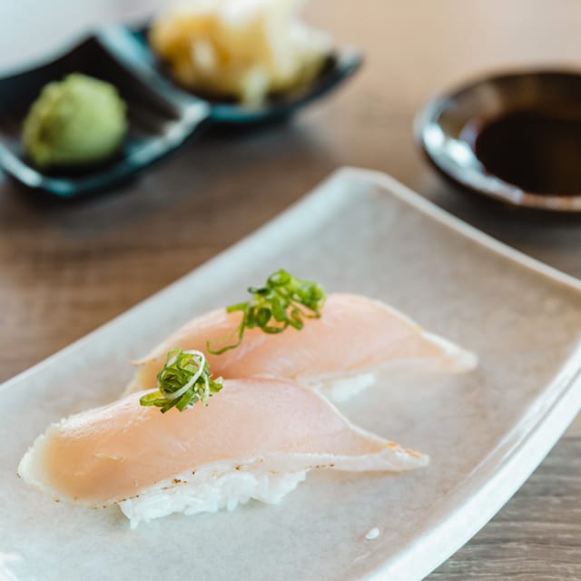 Seared Albacore.