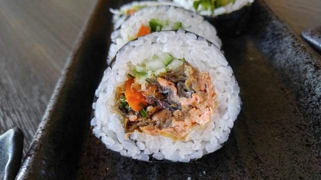 Salmon Skin Roll.