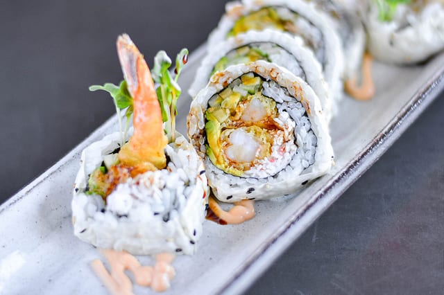 Shrimp Tempura Roll.